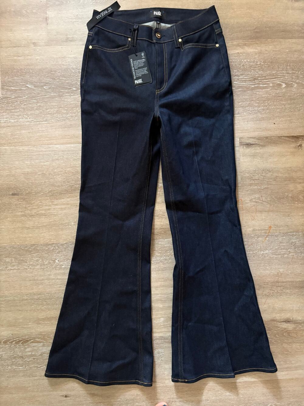 NWT PAIGE Charlie High Rise Super Flare